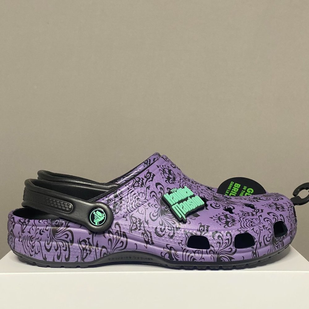 Crocs Classic Clog 'The Haunted Mansion' (206707-091) NWT